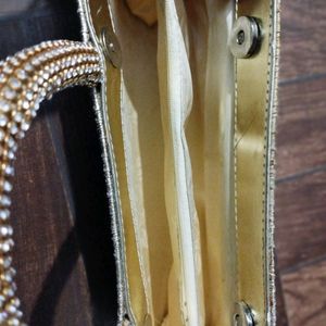 Bridal Golden Purse