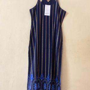 Navy Blue Amazing Kurta With Pant For Women