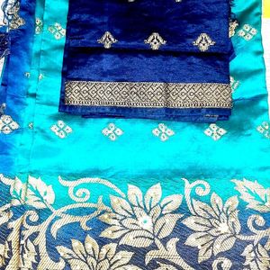 Party Wedding Wear Heavy Saree