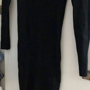 Black ZARA Bodycon Dress