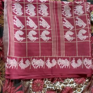 Bird Printed Saree