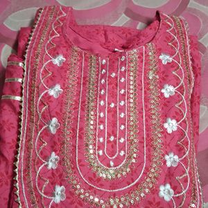 Lovely peach kurti