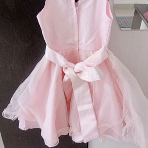 Baby Pink Frock 3-4 Years