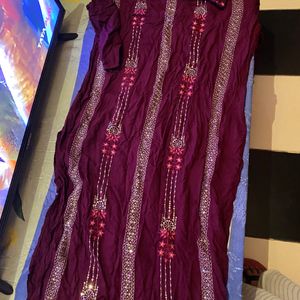 Sequence Work Kurta ….