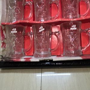 Glass Cups Set Of 6cups Affordable Rate