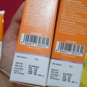 The Derma Co Sunscreen & Face Moisturizer