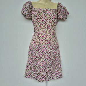 Floral Dress Handmade.