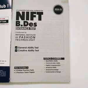 NIFT Entrance Test- Prep Material