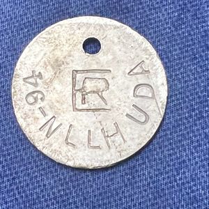 Sale .Indian Railway Token