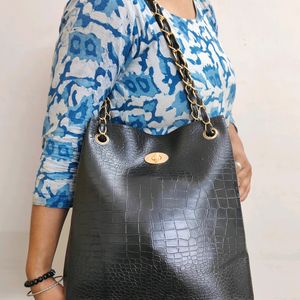 Women Black Handbag