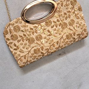 Golden Purse/ Clutch