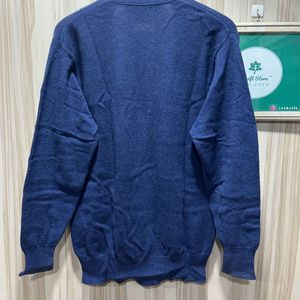 Burberry London Navy Blue Cardigan