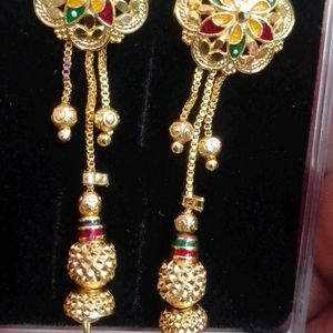 Gold Plated Earrings Gaurenty Polish