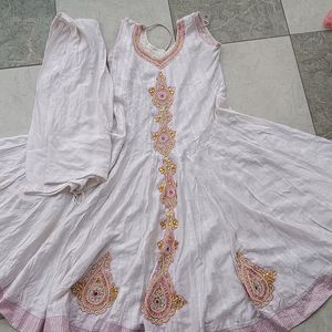 Very Pretty Anarkali Frock With Bottom