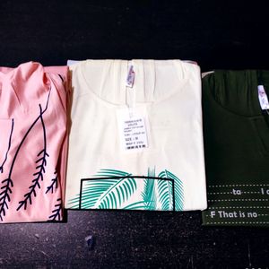Pack Of Three Cute Hoodie T-shirt