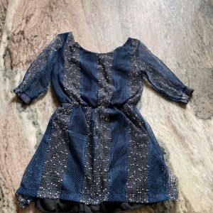 Blue Playsuit