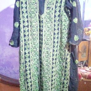 Chikenkari Kurti