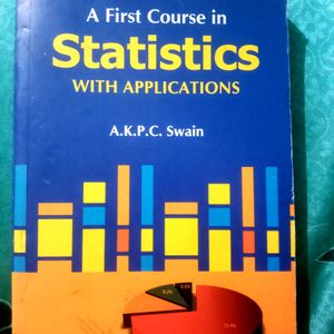 Statistics With Application's, By- A.K.P.C.Swain