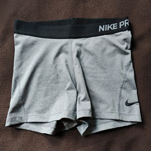 Nike Grey Yoga Shorts