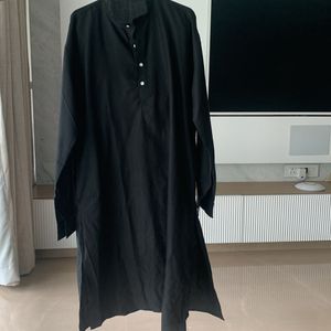 Men’s Black Kurta Pyjama