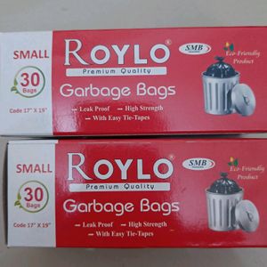 Black Garbage Bags- Pack Of 2