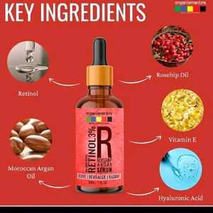 Retinol Rosehip Argan Serum