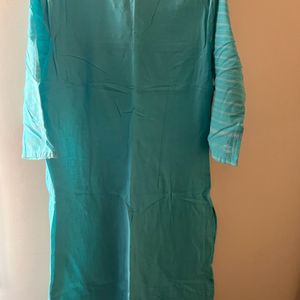 Women Sky Blue Kurta