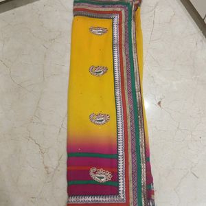 Designer Multi Colour Saree