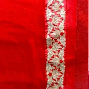 Two Colour Fancy Saree