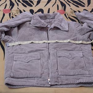 Corduroy Fabric Woollen Jacket