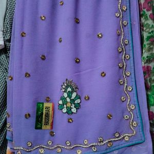 New With Tag Beautiful Party Wear Saree