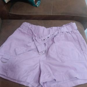 Lavender Colour Short Pant For Girls