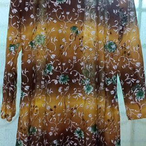 A Long Straight Line Kurti For Womens 🔥🤎