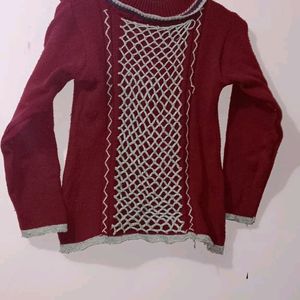 Maroon Sweater