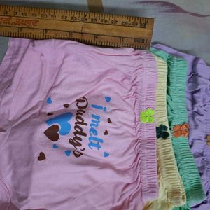 Kids Underwear Bloomer Pants New 2-3 Years