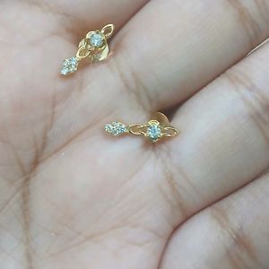 Giva Gold Plated 925 Silver Earrings