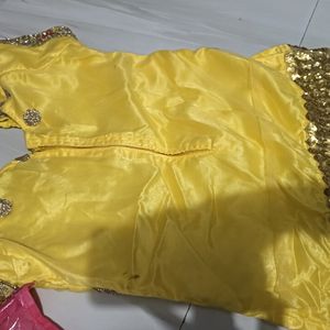 Bridal Lehenga Haldi Seramani