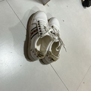 White Sneakers Size UK 4