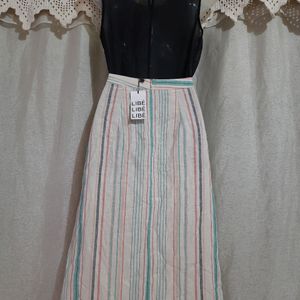 Set Of Mango Top & High Waist Skirt