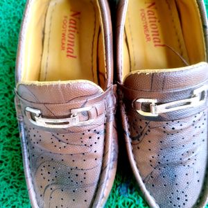 Party Wear Shoes Tan Color Size10