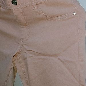 Pastel Pink Denim Jeans from FBB