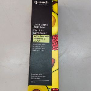 Quench Ultra Light SPF 50++ Sunscreen