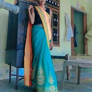 Unused Saree Tottaly New