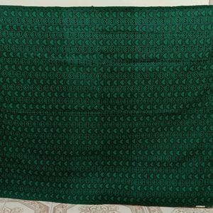 Emerald Green Heart Print  Blanket