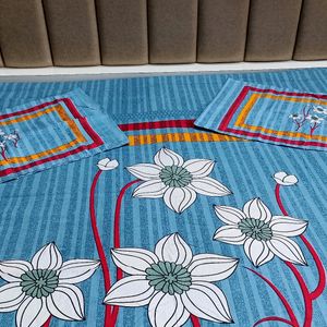 (New)Pure Cotton Double Bedsheet