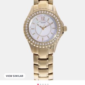 GUESS Women Gold  Analogue Watch