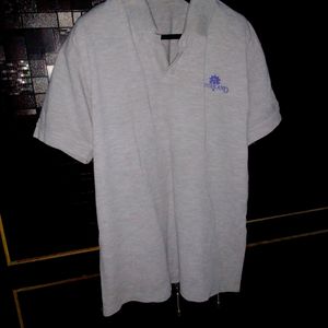 Grey Polo Shirt For Men