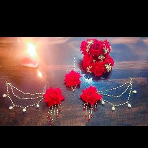 Flower Jwellery Set