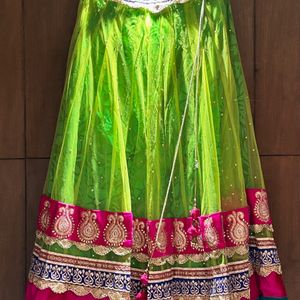 Lehenga And Drape