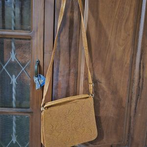 Brown/ Tan Sling Bag